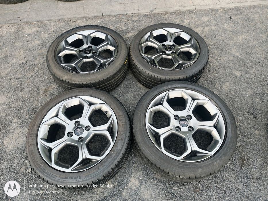 Koła Felgi Aluminiowe Oryginalne FORD 17" 4x108 ET37.5 Czujniki TPMS