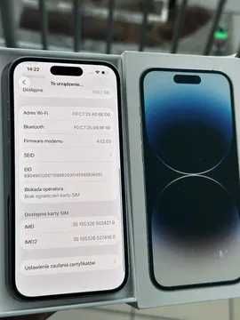 iPhone 14 Pro | 100% BATERII | IDEALNY STAN | ZESTAW