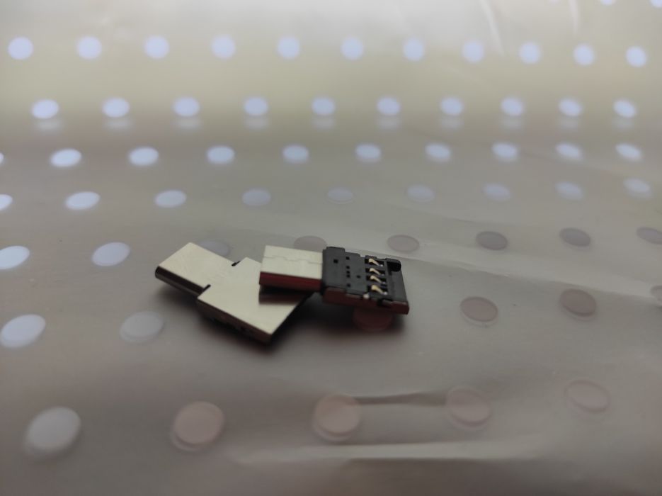 Адаптер перехідник OTG USB Micro USB Black