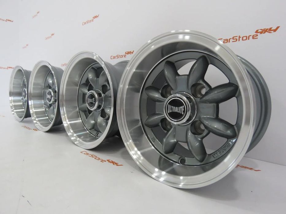 Jantes Ultralite 13 x 7 et 10 4x101.6 Gunmetal Mini Clássico | Carsto