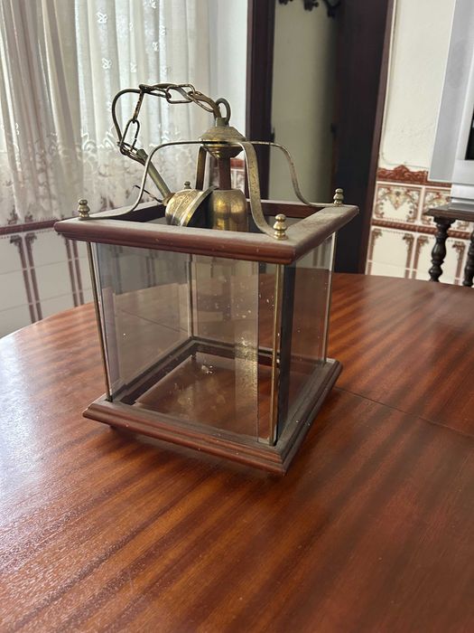 Candeeiro Vintage De Vidro