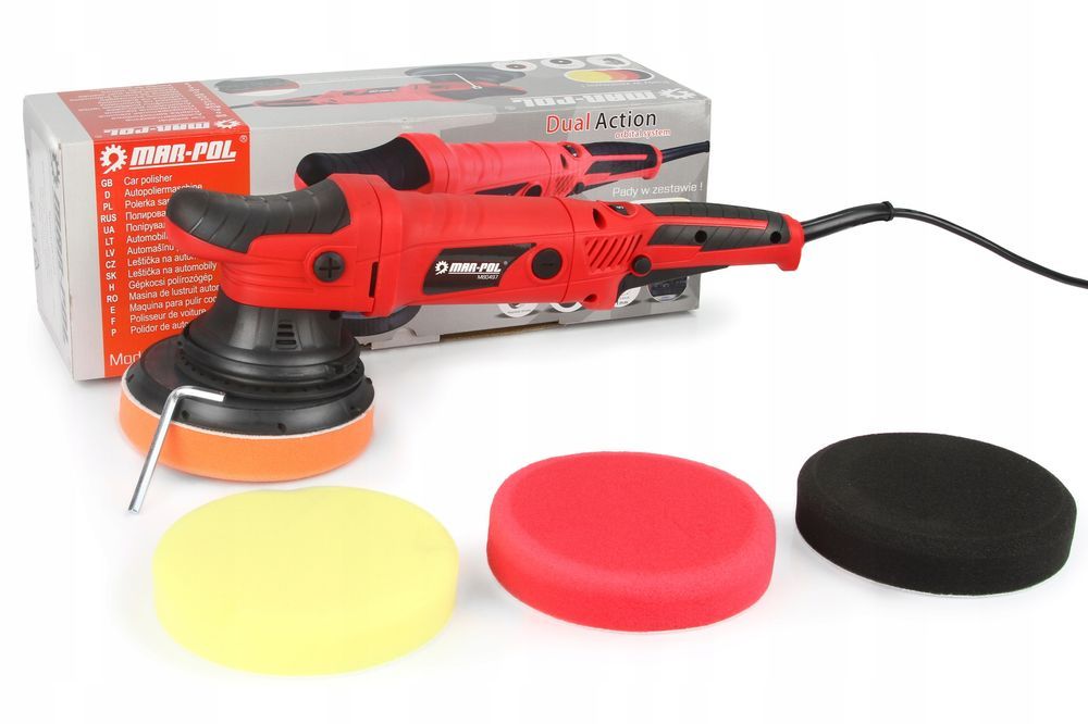Polerka Samochodowa Szlifierka Oscylacyjna Z Regulacją Dual Action