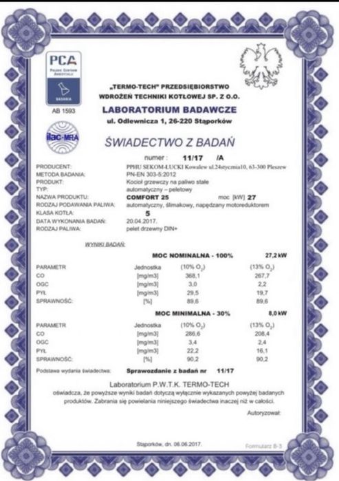 Piec na pellet kociol z podajnikiem drewno automatyczny wifi