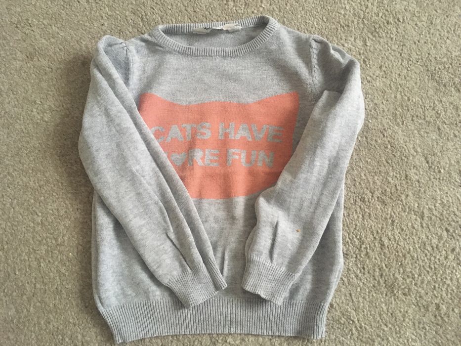H&m 104 paka zestaw bluzeczki bluza sweter
