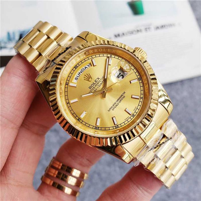 Годинник автоматичний Rolex datejust gold