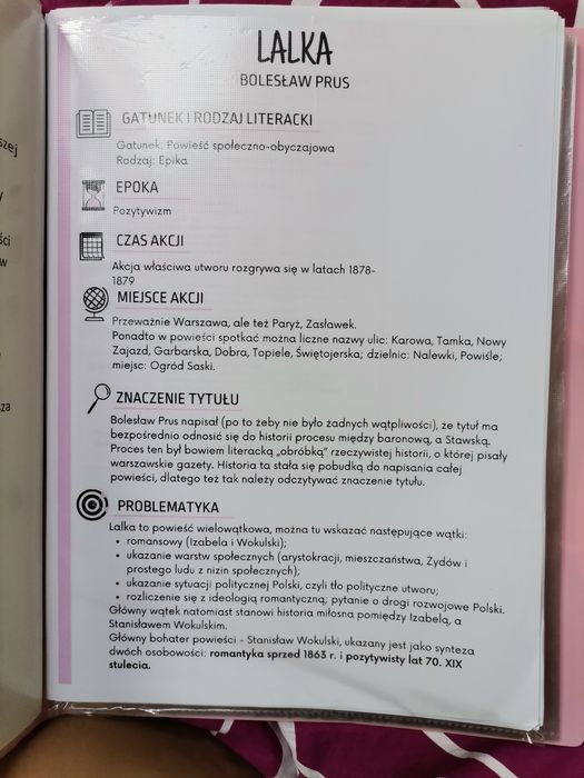 Zestaw opracowań  5 najważniejszych lektur na MATURĘ!