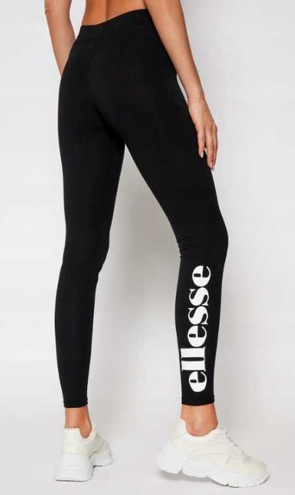 Nowe sportowe legginsy Ellesse 42 XL 'Solos2' czarny