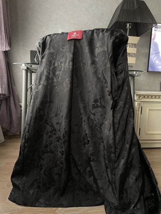 Норка халат длинная