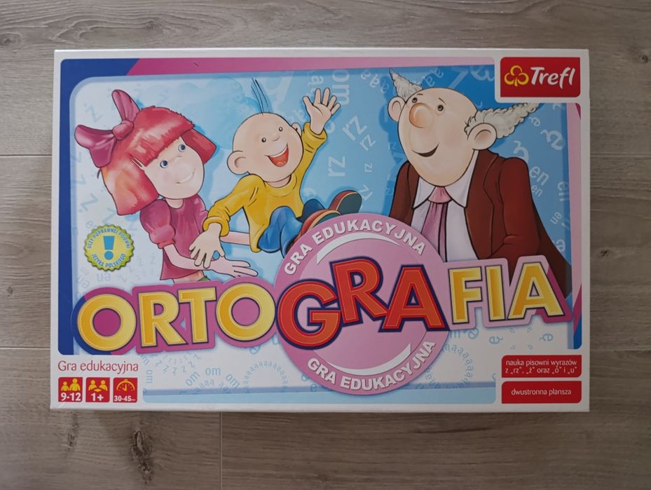 Sprzedam gra edukacyjna ortografia trefl