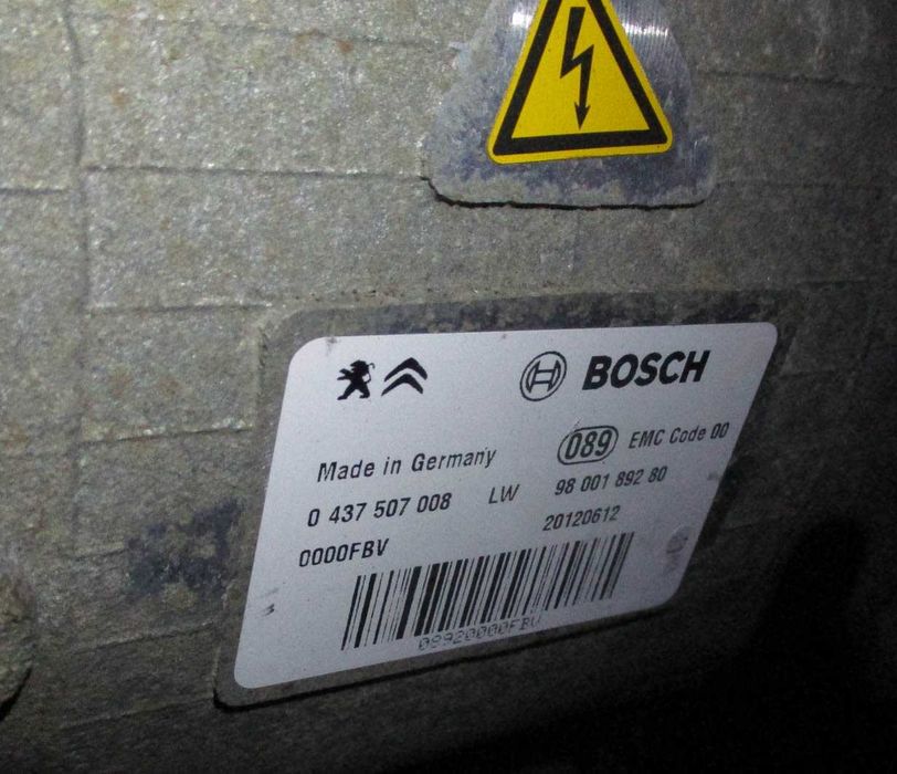 Diferencial para Peugeot 508 RXH (2013) Bosch 0437507008 9800189280