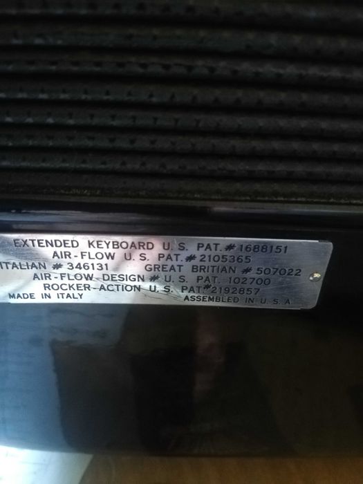 Włoski akordeon Rio