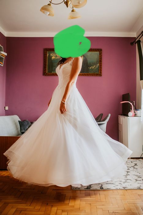 Suknia ślubna biała