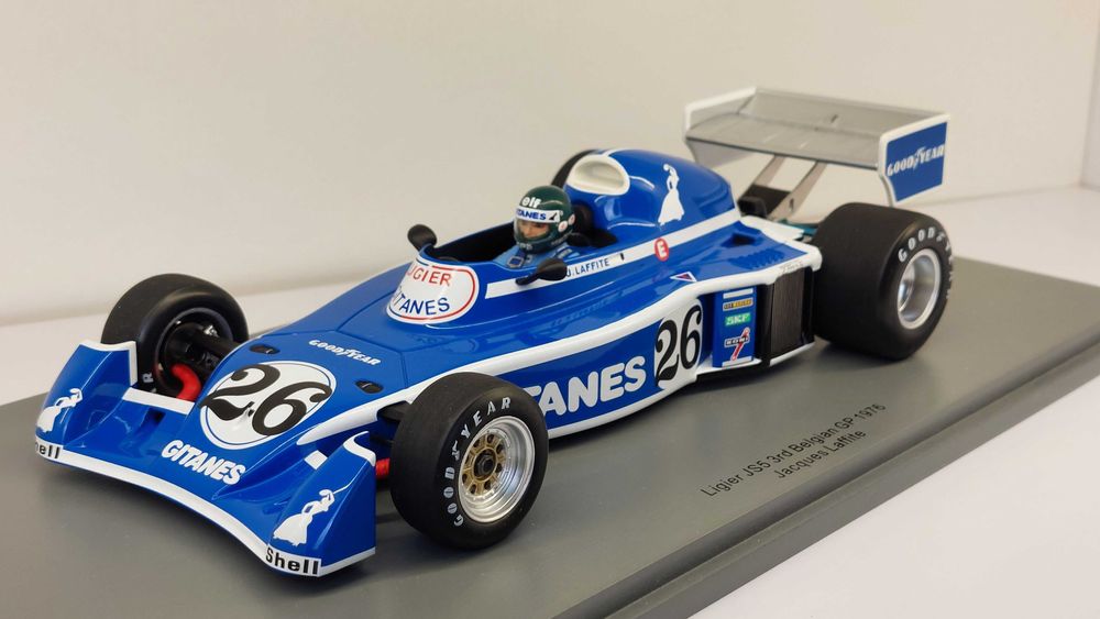 Ligier JS5 Belgian GP 1976 Spark 1:18