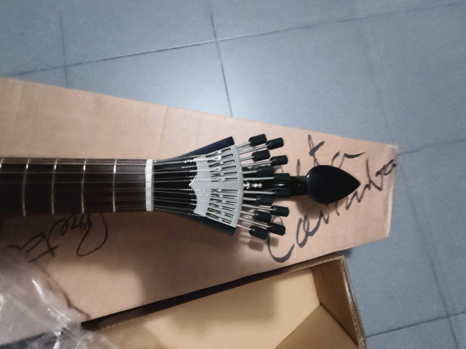 Guitarra Portuguesa de Fado  de Coimbra preta
