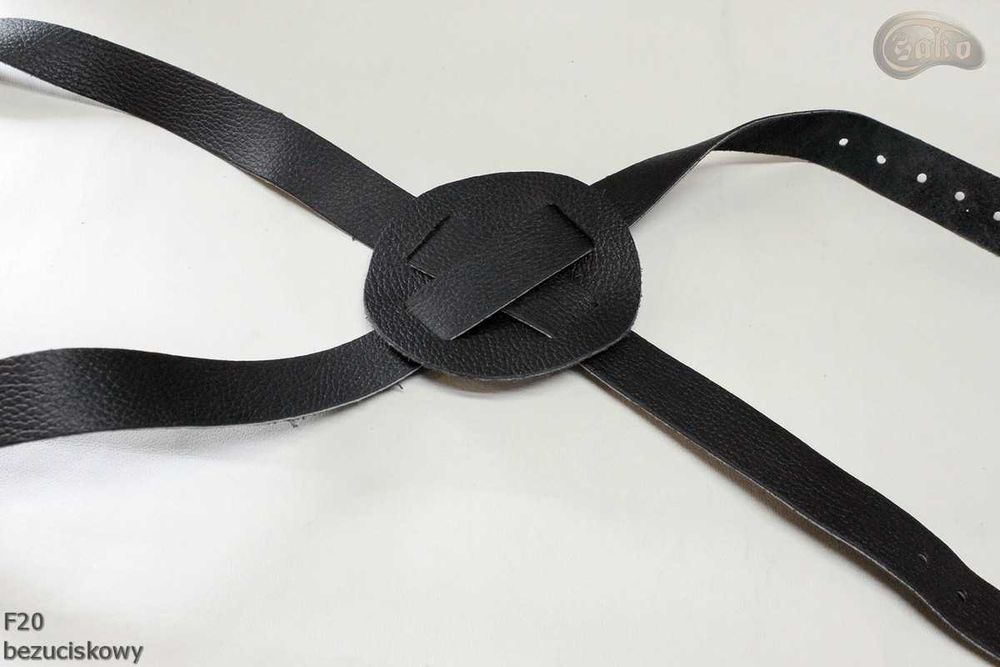 Skórzany fartuch ochronny F20 bezucisk rzeźniczy/spawalniczy/kucharski