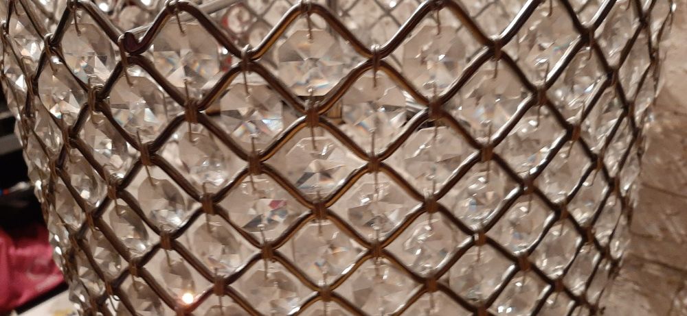 Lampa sufitowa krysztal