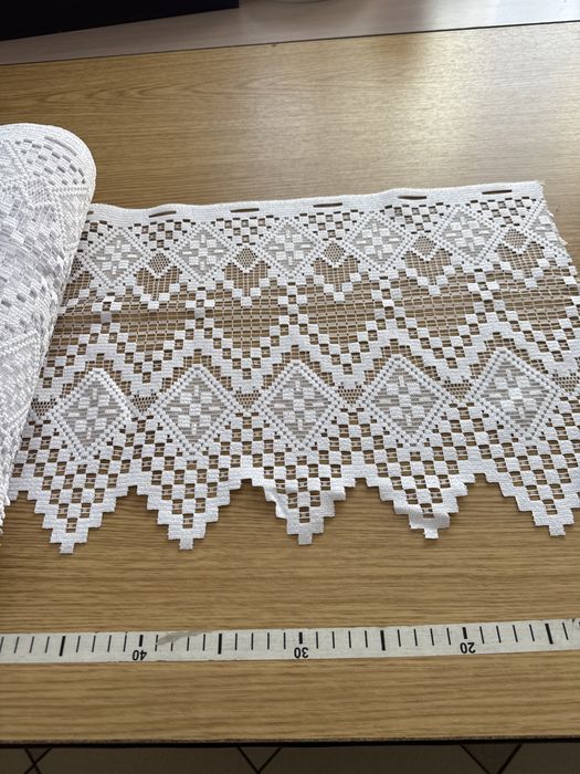 Firana żakar 35 cm