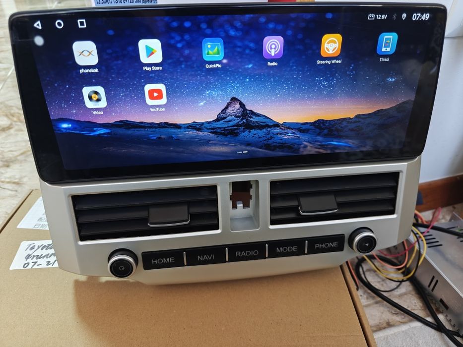 Штатная магнитола Toyota  4Runner Android WiFi QLED GPS 4G r