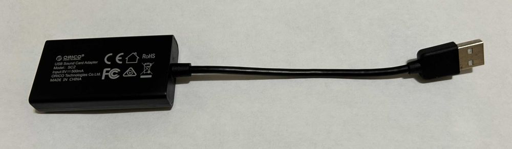 Зовнішня звукова карта ORICO SC2