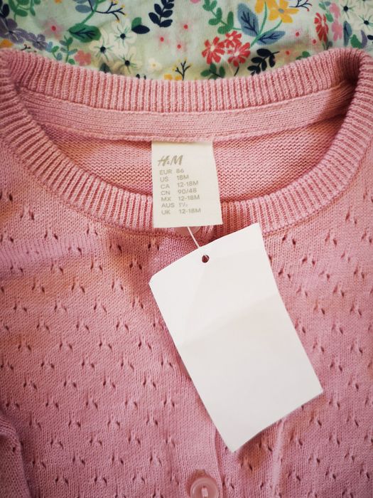 Dużq mega paka ubranek dla dziewczynki h&m newbie 86 92