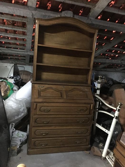 Papeleira de madeira