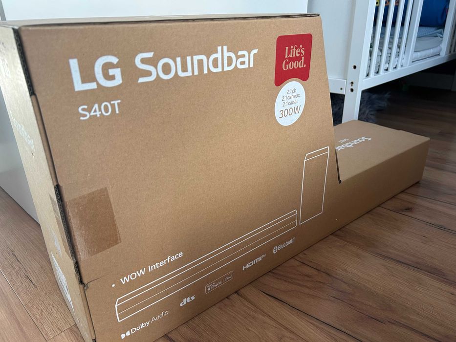 Soundbar LG S40T / 300 W / 2.1-kanałowy