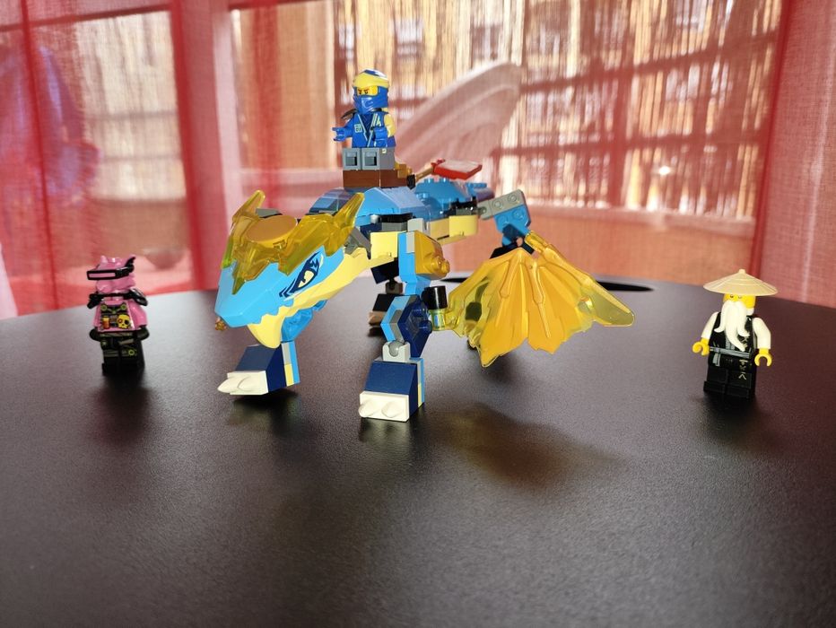 LEGO NINJAGO 71760 Dragão Trovão EVO do Jay.