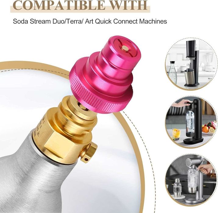 Nowy adapter do napojów / Soda&stream / przejściówka / gwint !3980!