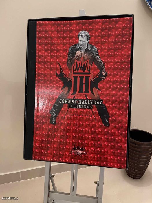 Guest Book Johnny Hallyday FlashBach Tour ARTHÉLÉNA EDIÇÕES N928