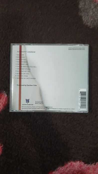 CD Peter Murphy - Unshattered