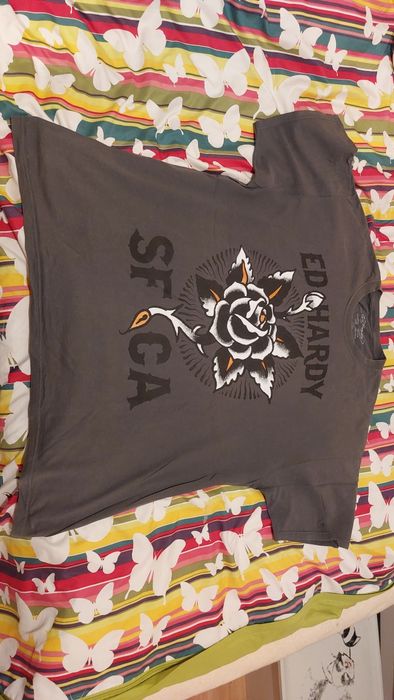 Koszulka t shirt ED HARDY rozm. XXL made in Mexico