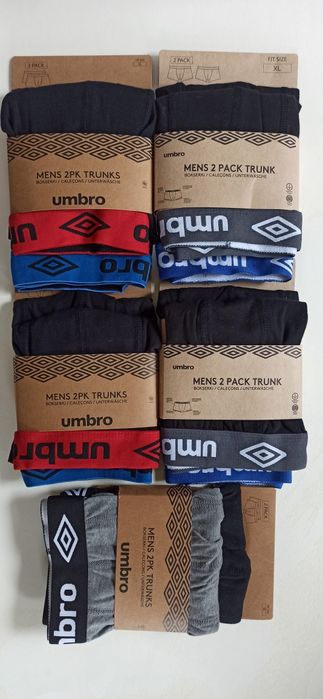 Bokserki męskie Umbro 5x2pack (10szt) rozmiar XL