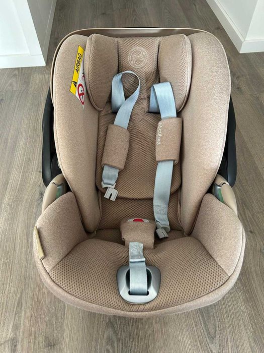 Cybex cloud t i-size + adaptadores carrinho + isofix cloud t