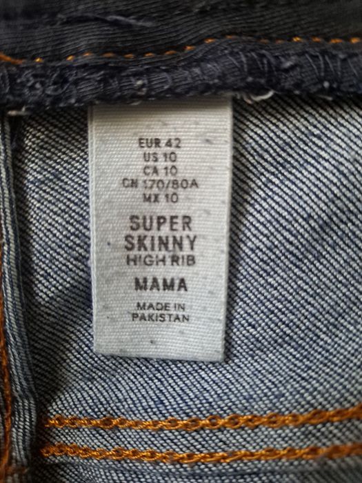 Jeansy, spodnie ciążowe roz. L / 40