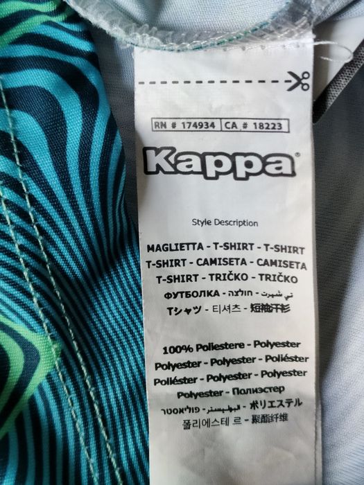 Camisola padel t-shirt adulto original Kappa homem tennis paddle