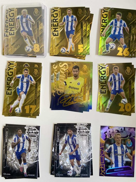 Cartas Panini Ídolos do Futebol Português 25/26
