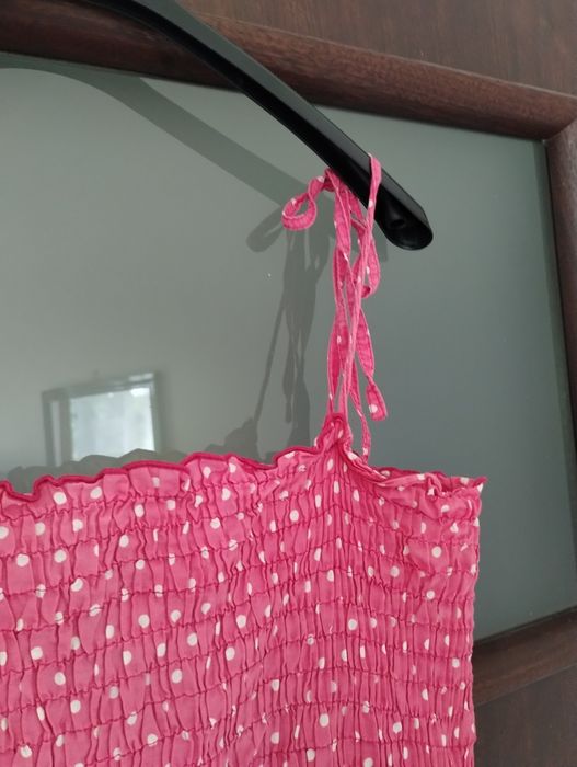 Sukienka letnia w kropki groszki polka dot dots M