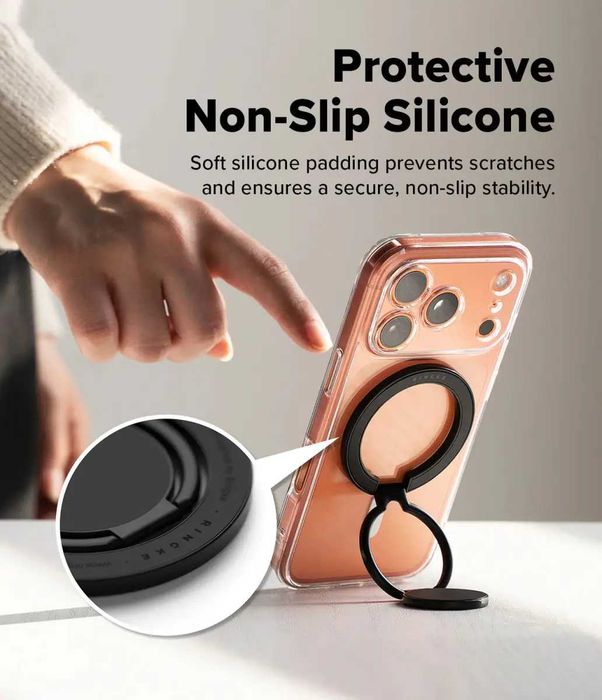 Магнитный держатель Ringke Dual Magnetic Smart Holder Black