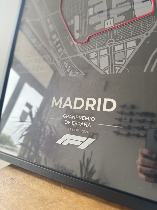 Quadro grande premio madrid formula1