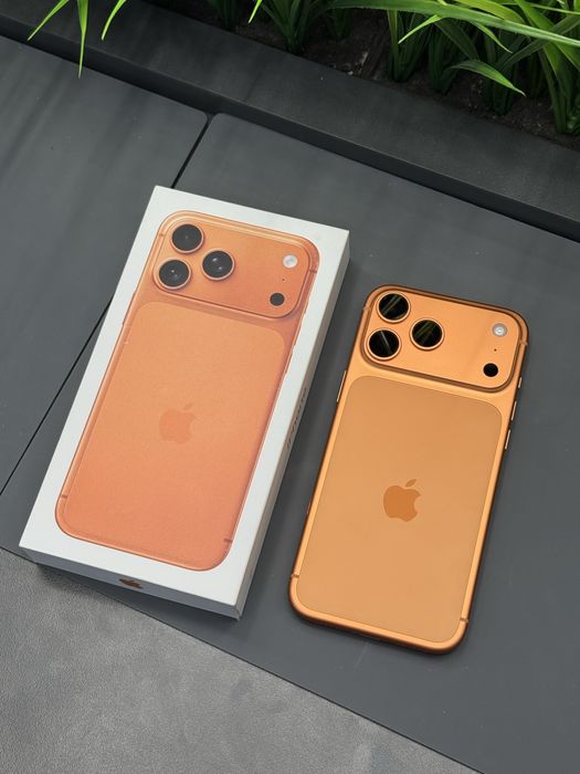 iPhone 17 Pro Max 256/512/1TB Orange, Deep Blue, Silver, фізична SIM