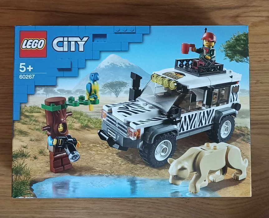 Klocki LEGO City, Terenówka na safari, 60267 - nowe