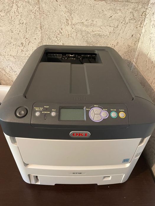 Impressora laser cores OKI como nova