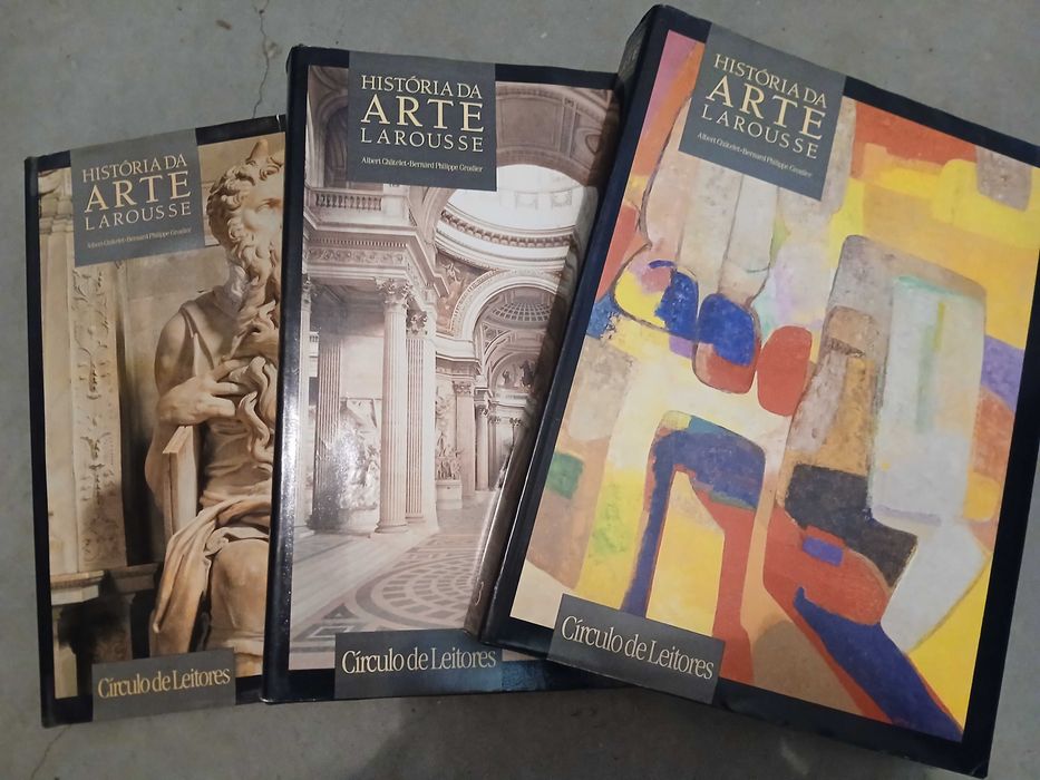História da Arte Larousse – 3 volumes