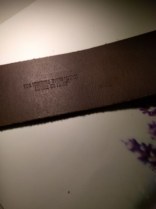 Брендовый  новый кожаны́й ремень