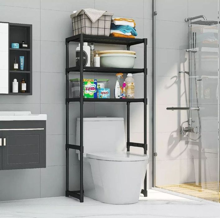 Напольный стеллаж  над стиральной машиной