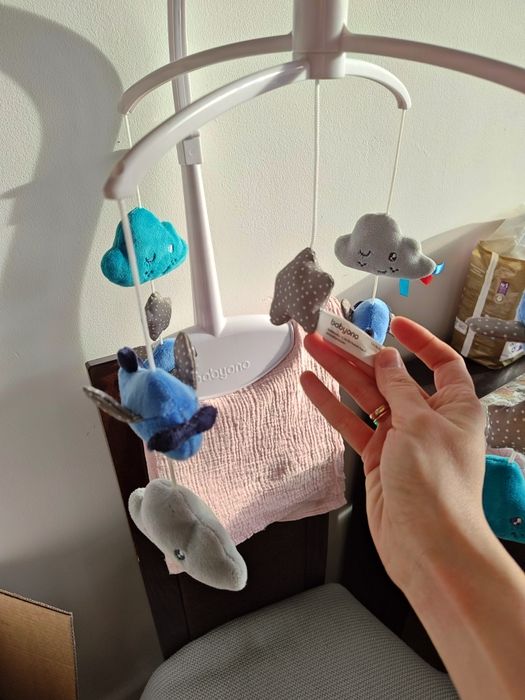 Karuzela z pozytywką nad łóżeczko niemowlęce BabyOno