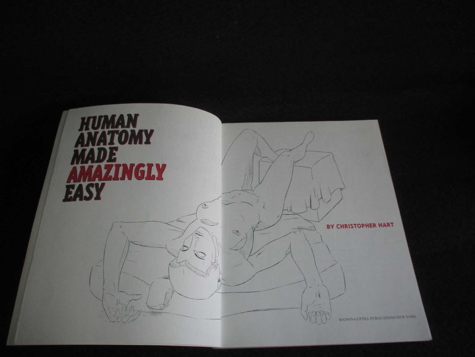 Livro Human Anatomy Made Amazingly Easy Christopher Hart