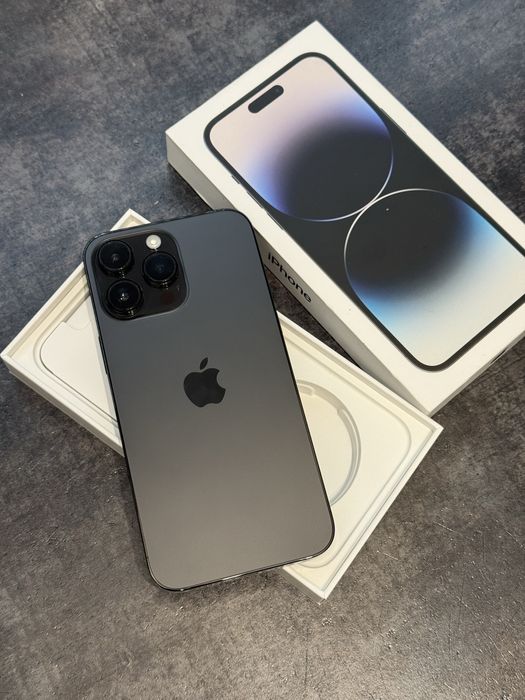 Apple iPhone 14 Pro Max 128 Czarny (bateria 100%)