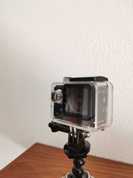 Câmara de Ação Nova 4K com Acessórios à Prova de Água e Câmara Lenta