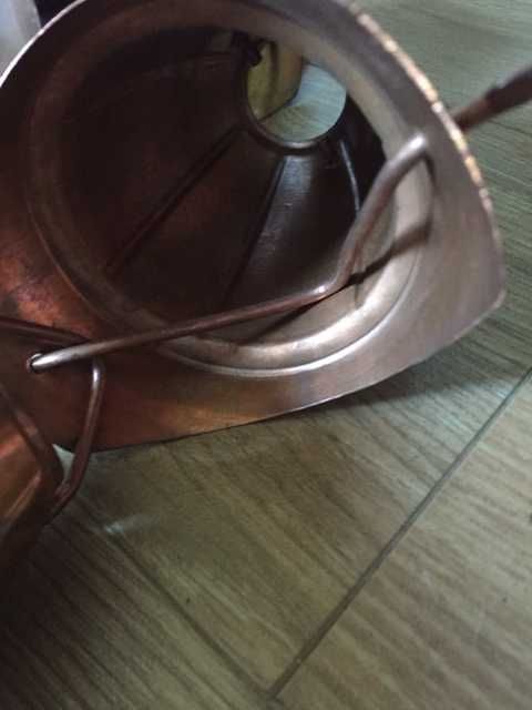 Correntes para chuva, em cobre, com 2,80 cm, cada
